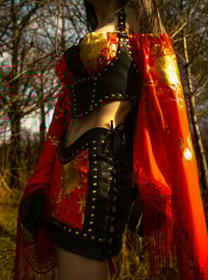 Image of Toxic Vision Spiritchaser mini skirt 