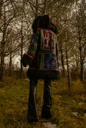 Image of Toxic Vision Spiritchaser deep purple coat 