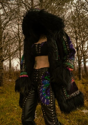 Image of Toxic Vision Spiritchaser deep purple coat 