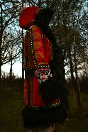 Image of Toxic Vision Spiritchaser red coat 