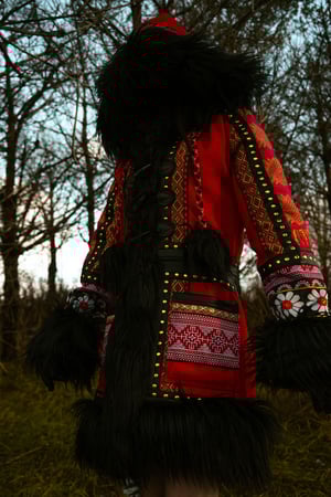 Image of Toxic Vision Spiritchaser red coat 