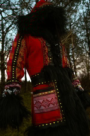 Image of Toxic Vision Spiritchaser red coat 