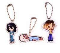 Image 1 of Mouth Washing Resin Keychains