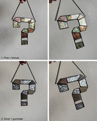 Image 2 of Tipper Stained Glass ? Question Mark (Mini) - Various Colors