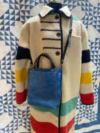 Image 2 of Tiny Tote - ocean blue 