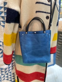 Image 3 of Tiny Tote - ocean blue 