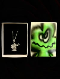 Image 1 of .925 Silver Ribbit necklace