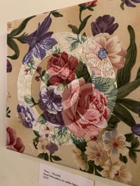 Image 2 of Original Secret Word Embroidery Artwork - “OOO…” (Portals)