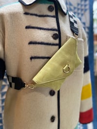 Image 2 of Cross Body - Chartreuse