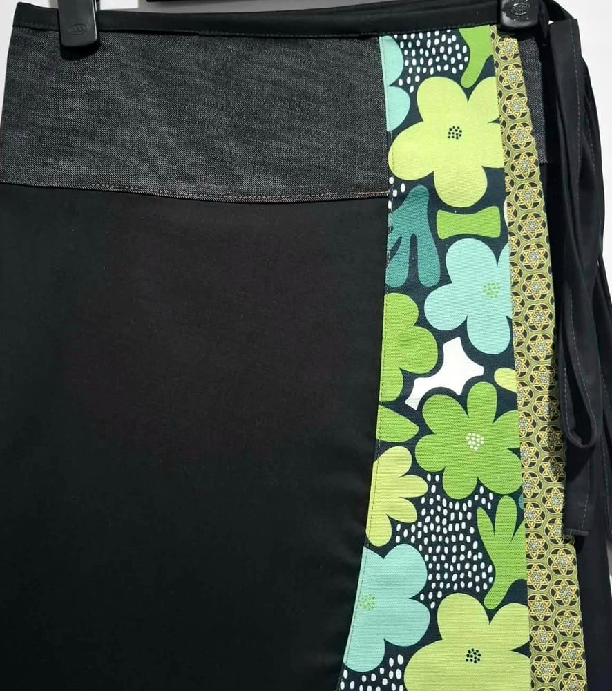 Image of Mid Wrap Skirt #3