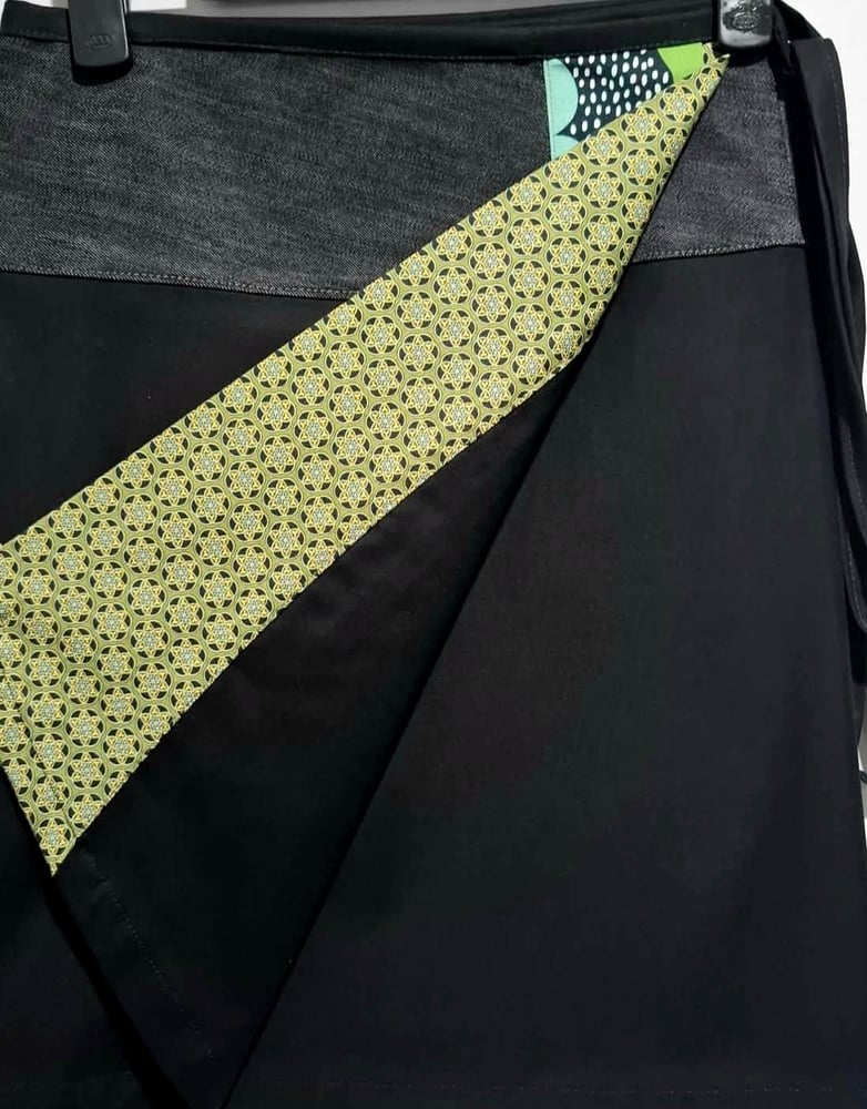 Image of Mid Wrap Skirt #3