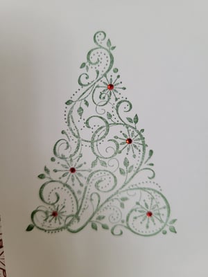 Image of Swirled Christmas Tree