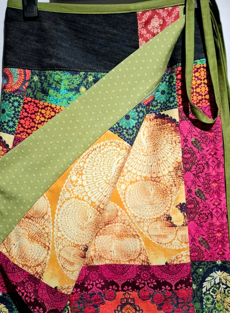 Image of Mid Wrap Skirt #4