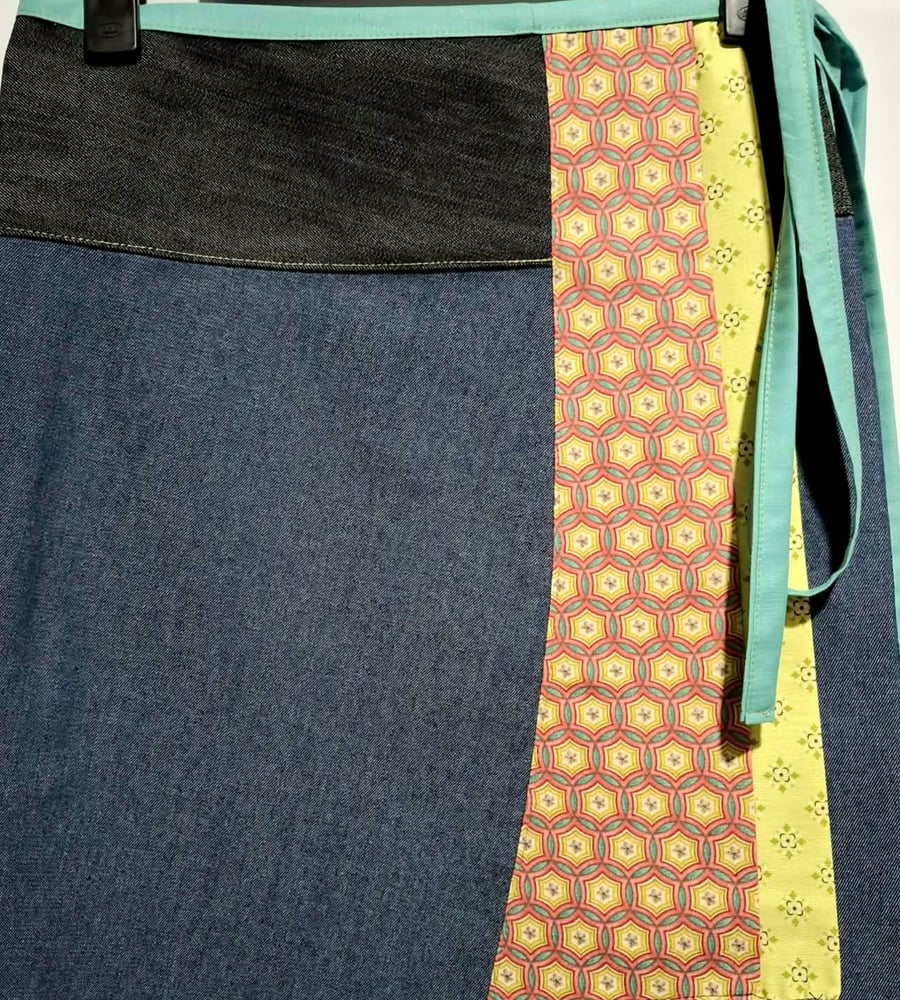 Image of Mid Wrap Skirt #5