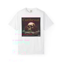 Image 1 of Skull & Roses 'Cutthroat' T-Shirt — Gothic Skull Graphic Tee