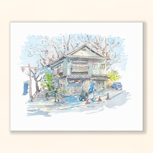 Jindaiji - Gliclée Print