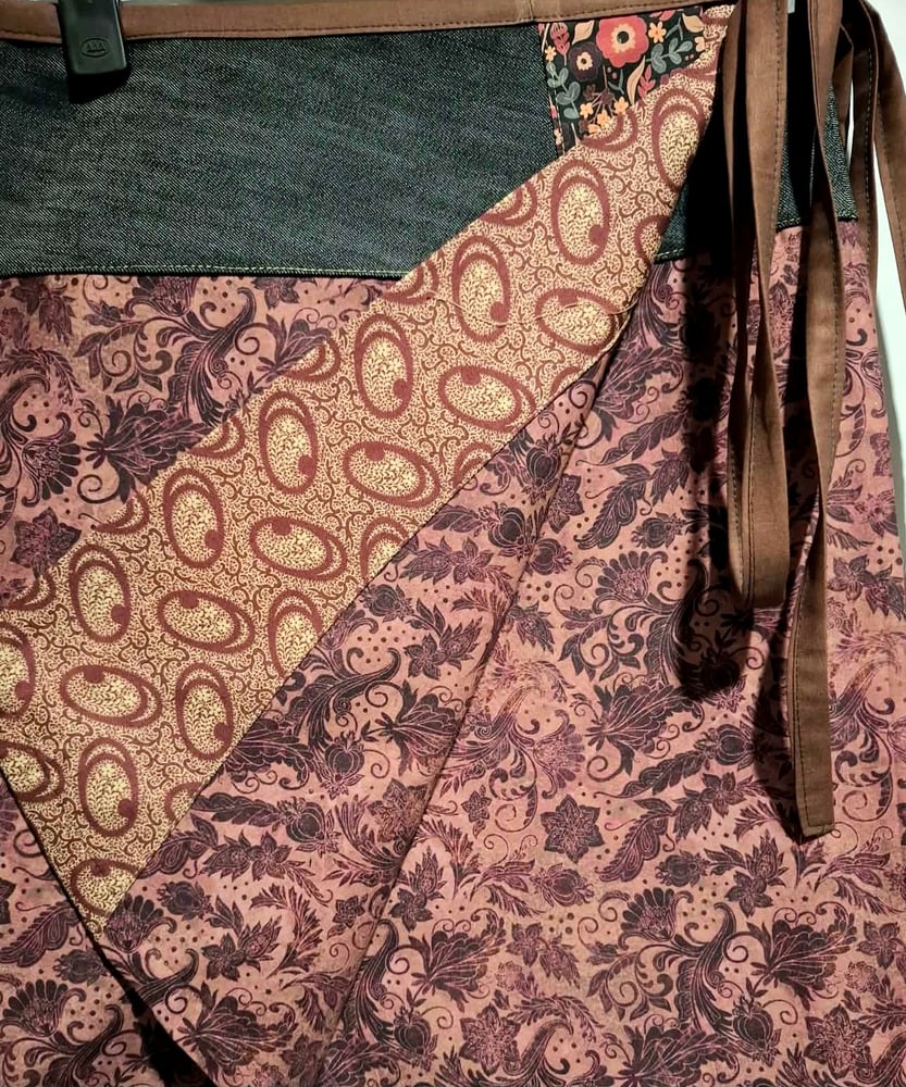 Image of Mid Wrap Skirt #10