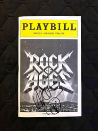 Rock Of Ages Broadway Playbill (3 available)