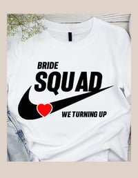 Image 4 of Wedding Party Heart-Swoosh Tee Collection 