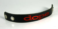 Image 2 of Dope Leather Black Bracelet