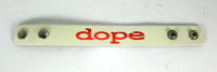 Image 2 of Dope Leather White Bracelet
