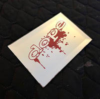 Image 2 of Dope "Spatter" Mirror 6" x 3.5" 2006