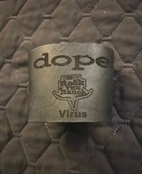 Image 1 of Virus Engraved Dope "WIIL Rock The Ranch" Leather Bracelet 2011 (1 available)