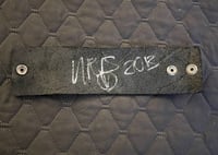 Image 2 of Virus Engraved Dope "WIIL Rock The Ranch" Leather Bracelet 2011 (1 available)