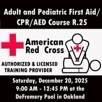 Image 1 of Adult and Pediatric First Aid/CPR/AED Class R.25  12/20/2025 Class