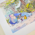 Ikebukuro: Giclée Print limitado