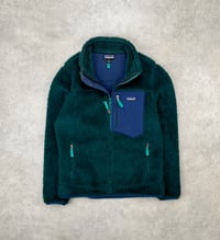 Image 2 of Patagonia Retro-X Fleece Jacket Dark Borealis Green Large Womens 
