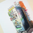 Jihanki (Vending Machine) - Giclée Print