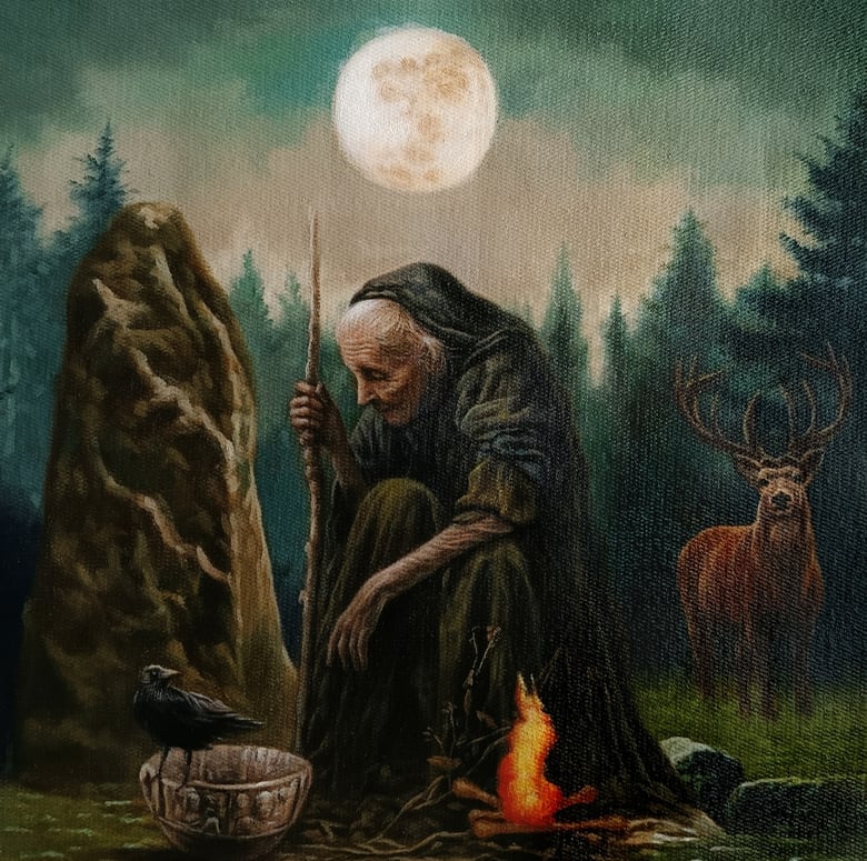 Image of An Cailleach limited edition artprint 