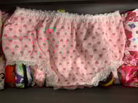 Image 3 of Pink with Pink Hearts Knickers!