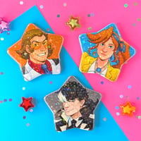Image 3 of Ace Attorney Star Buttons [PRE-ORDER]