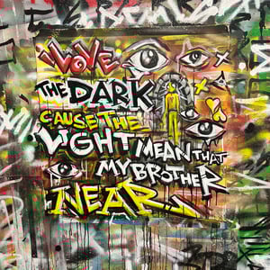 How much a heart of gold weigh? ORIGINAL PAINTING 30x30"