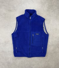 Image 1 of Patagonia Retro-X Fleece Vest Blue Vintage Medium Mens 