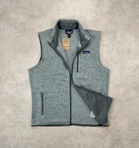 Image 3 of Patagonia Better Sweater Fleece Vest Grey Large Mens 