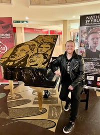 Image 2 of WELSH ICONS BABY GRAND PIANO 