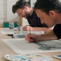 Image 3 of Drones Hunters - Hand Finished AP 1/1