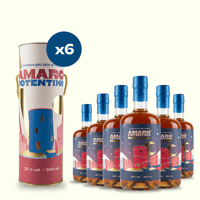 Image 2 of Cartone Amaro Pandiquore 6pz