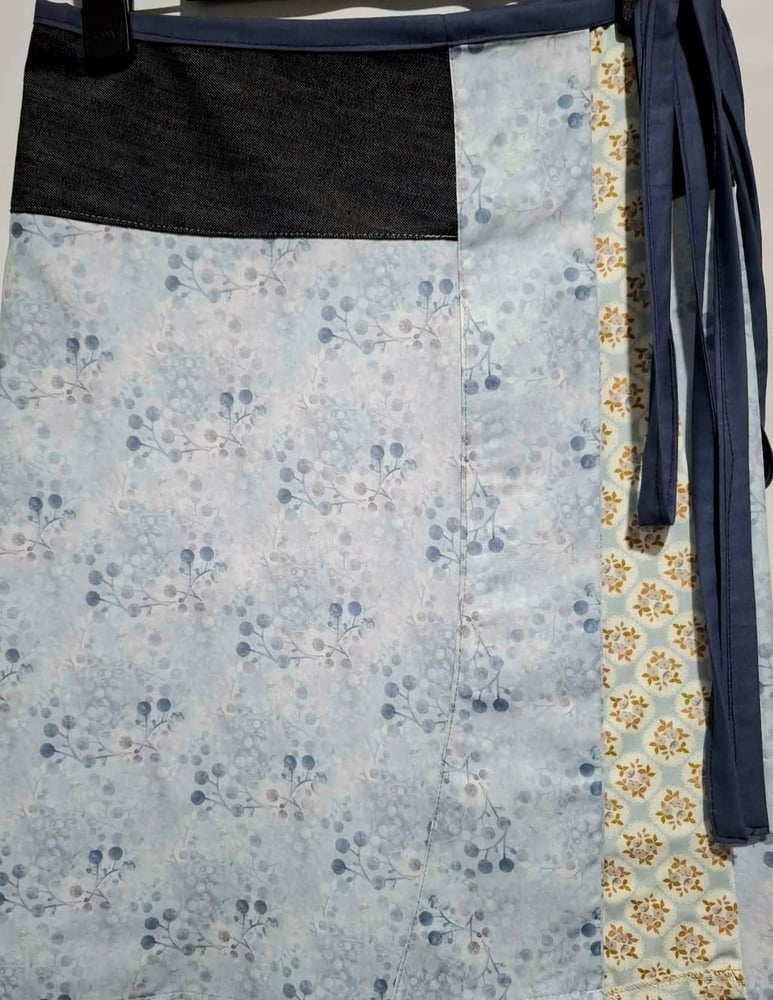 Image of Longer Wrap Skirt #1