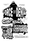 02.01.2026: FORCE OF DENIAL, CANNONBALL, DETONATOR, LOOK AHEAD, FEAR OF SIN @ QUATTRO CULTURA, KÖLN