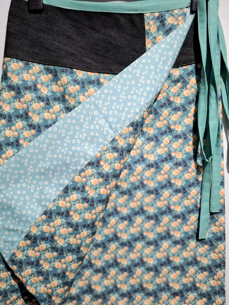 Image of Longer Wrap Skirt #4