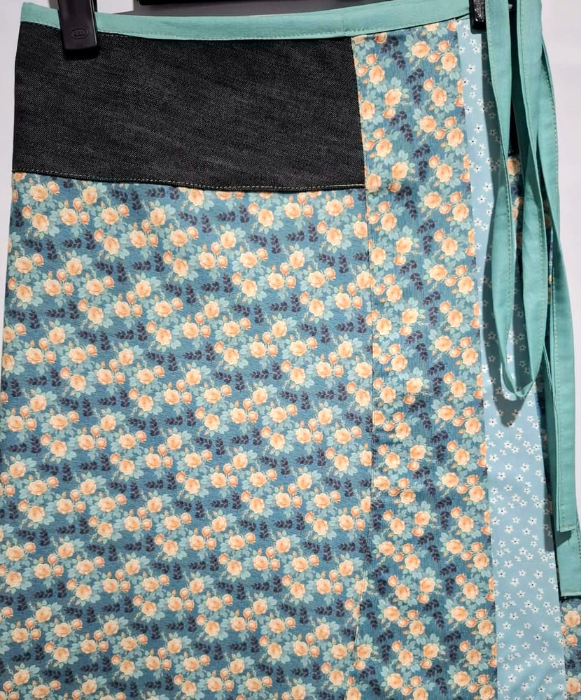 Image of Longer Wrap Skirt #4