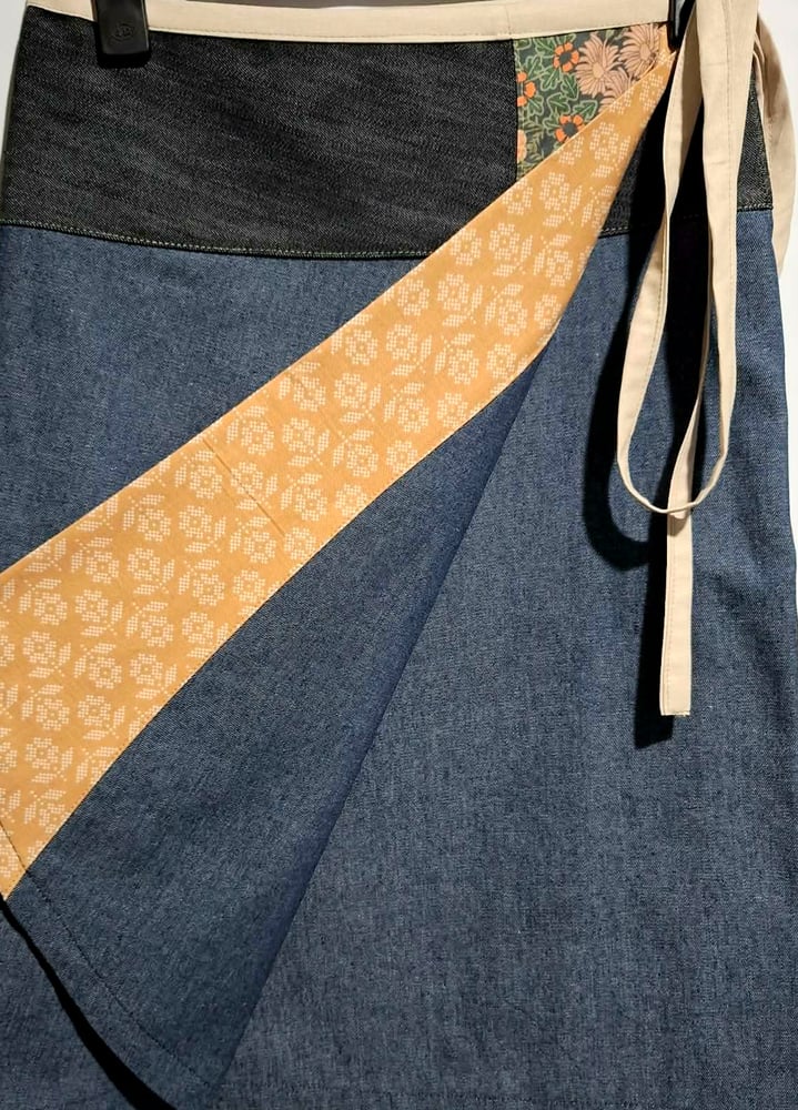 Image of Longer Wrap Skirt #5