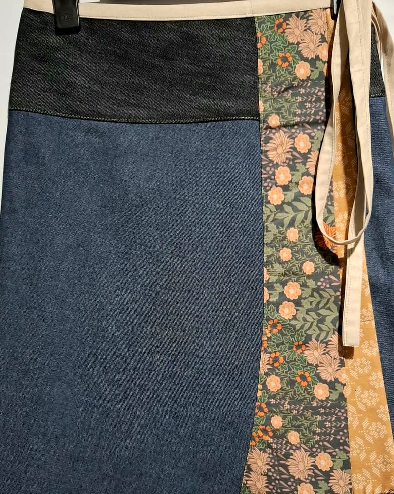 Image of Longer Wrap Skirt #5