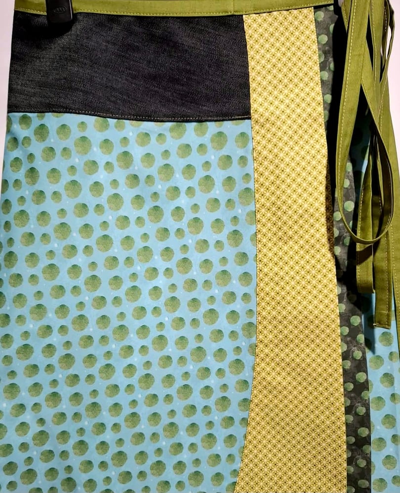 Image of Longer Wrap Skirt #6