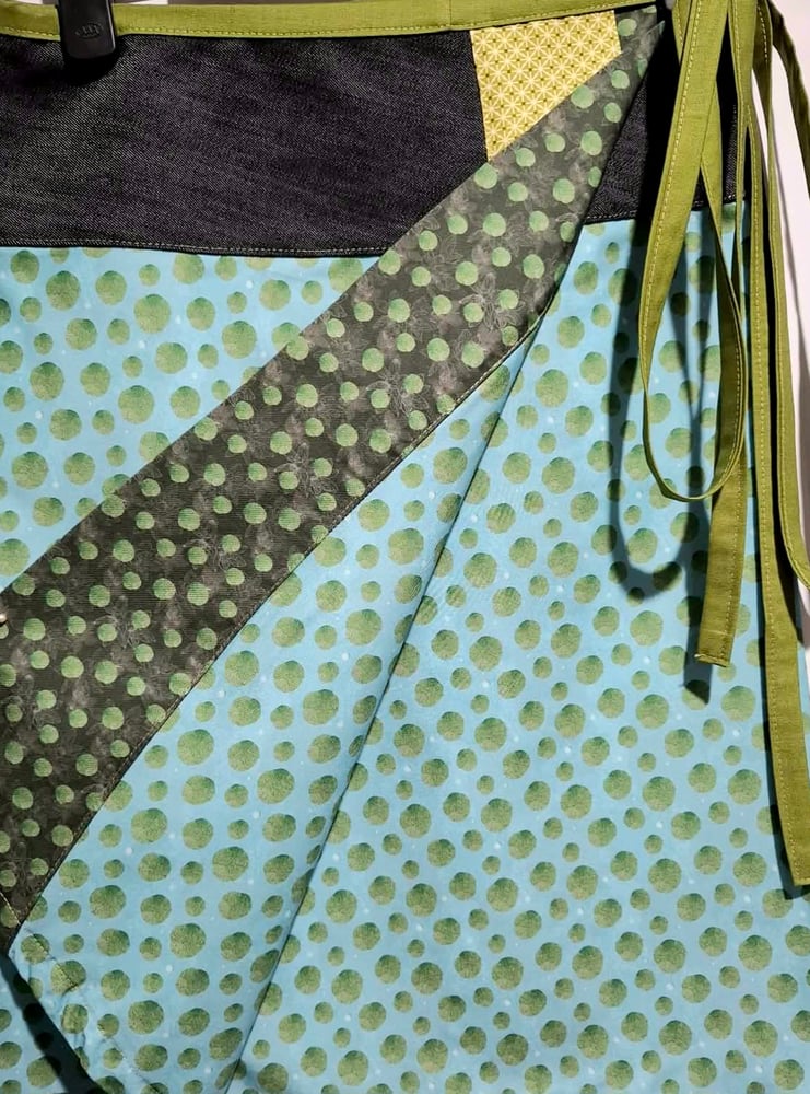 Image of Longer Wrap Skirt #6