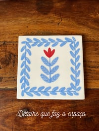 Image of Azulejo Tulipa Azul 